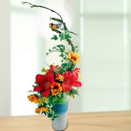 Artificial SunFlowers Table Arrangement