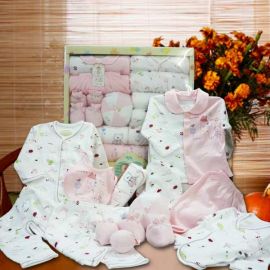 Baby Girl Gift Set Hamper Delivery ( 14 items )