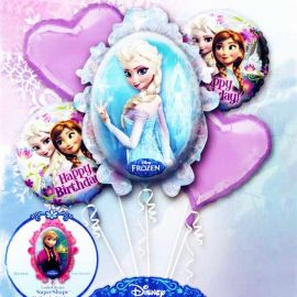 Add-On "Disney FROZEN" Floating Helium Bouquet Balloons