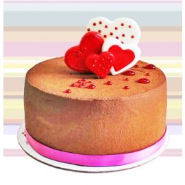 Add-On Strawberry Chocolate Cake ( 6 inch round 750gm)