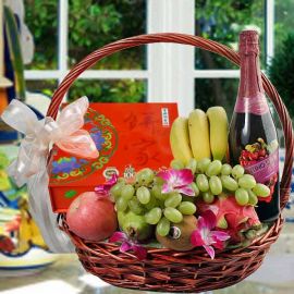 Single Yolk Mid Autumn Gift Basket 