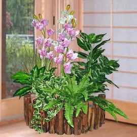 Small Artificial Plants Landscape