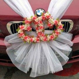 Wedding Car Flowers decoration ( Pls Call Us )